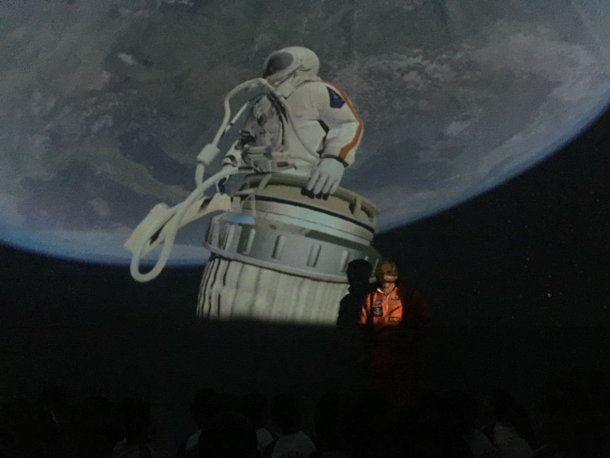 Discovery Dome inflatable mobile planetarium