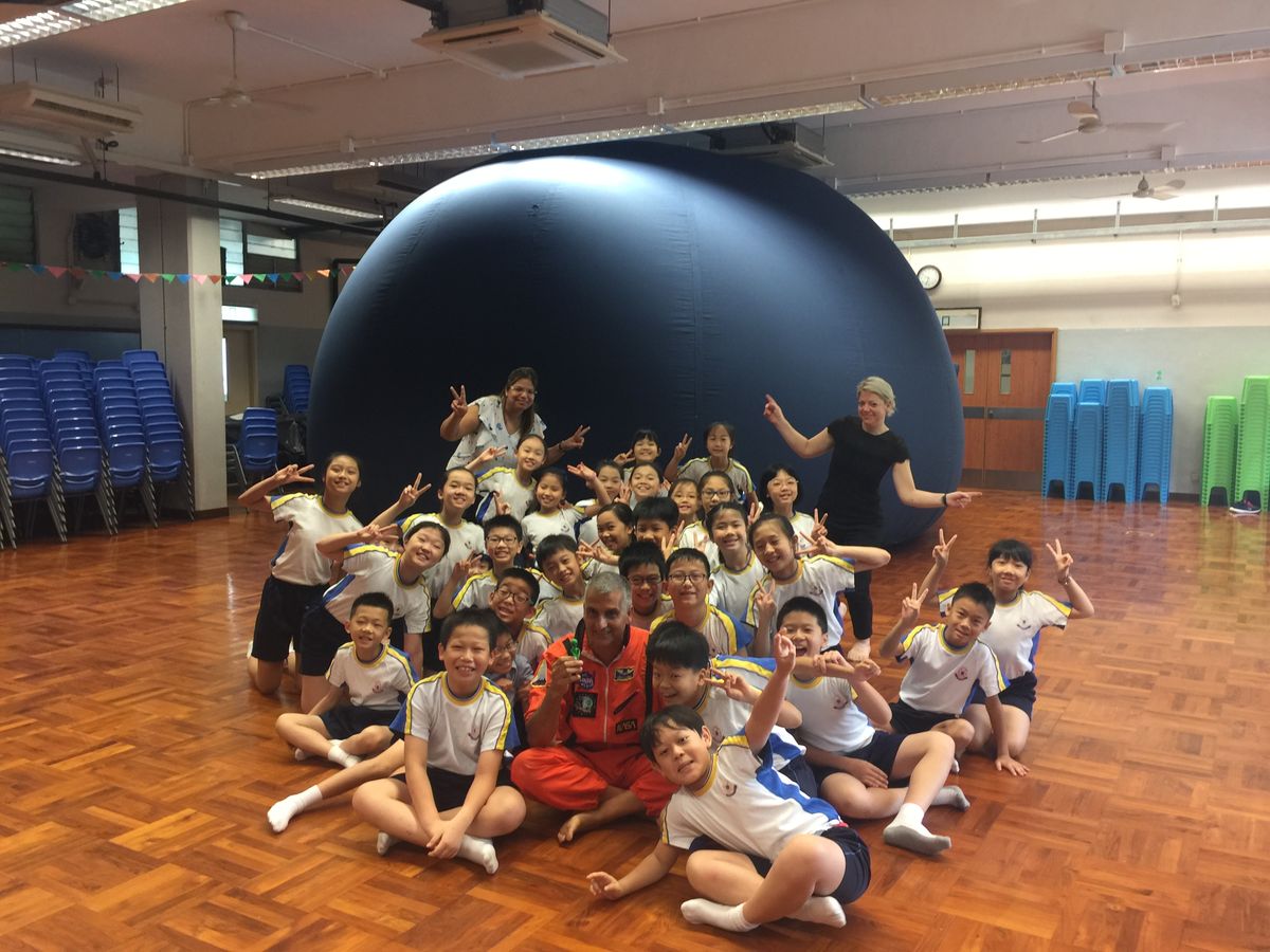 Discovery Dome inflatable mobile planetarium
