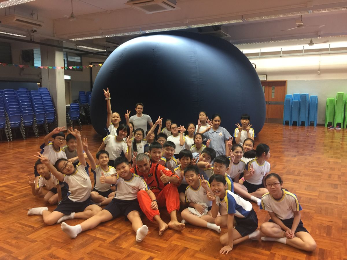 Discovery Dome inflatable mobile planetarium